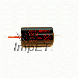 Kondensator axialny 100uF/500v