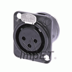 Gniazdo tabl. XLR NEUTRIK