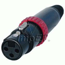 Wtyk XLR NEUTRIK (z wyłącznikiem)