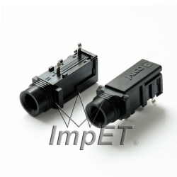 Gniazdo JACK 6,3 mm YKB21-5014  HS-7