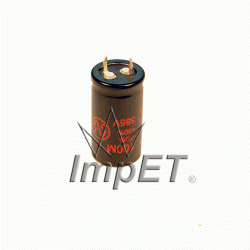 Kondensator elektrolityczny 100uF/385V