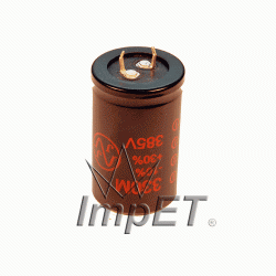 Kondensator elektrolityczny 330uF/385V